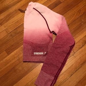 Gymshark long sleeve crop